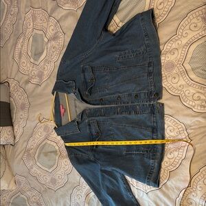 Woman Within Blue Jean Jacket